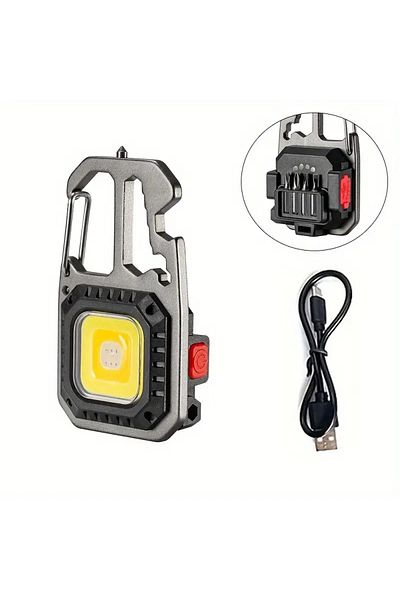Choice 1 Pcs Mini Led Keychain Light Portable Flashlight Rechargeable Outdoor Pocket Torch Camping Emergenc