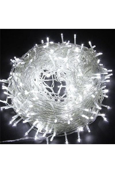 Choice 10m100l Cold White 220v Eu Plug 10m100led Outdoor String Light Garlands Decoraction Fairy Lamp For H