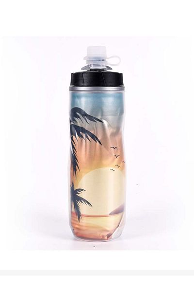 Choice YLB Yellow 610ML Cycling Keep Cold Water Bottle MTB Road bike Portable Cup Lightweight Outdoor Cycli