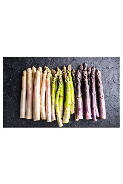 StoryGift Romania Tablou Canvas Vedere De Sus A Sparanghelului Verde, Mov Si ...