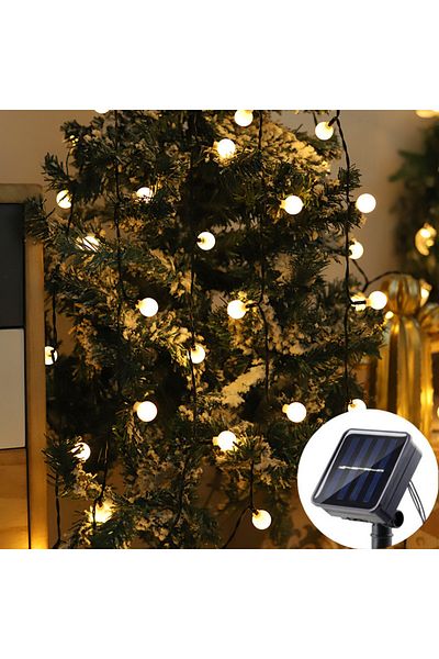 Choice 5m 20leds Warm White 100led Ball Garland Fairy Lights String Outdoor Lamp Christmas Lights Holiday P