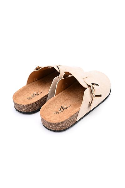 Tmall Women's Casual Slippers, Made Of Eco-friendly Suede, Sa48, Beige