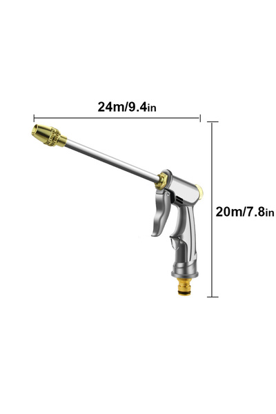 Choice1 1 قطعة غسيل السيارات عالية الضغط بخاخ مياه غسالة نفاثة خرطوم أنبوب عص...