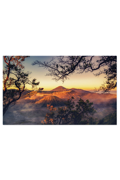 StoryGift Romania Tablou Canvas Poarta In Bali, Indonezia, Copaci, Parc Natio...