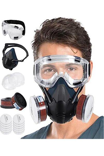 SYM SARAÇ Gaz Maskesi Set 200 Ve 600 Li Seri Filitrelere Uyumlu