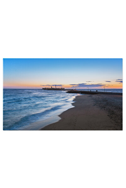 StoryGift Romania Tablou Canvas Castelul San Sebastian La Apus In Cadiz Andal...