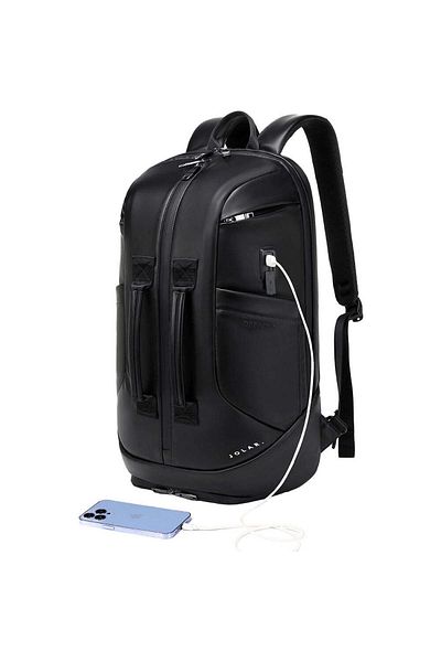 JOLAR. Gym Bag - Black