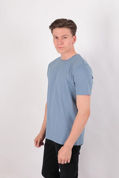 Diandor Tricou - Albastru - Regular fit