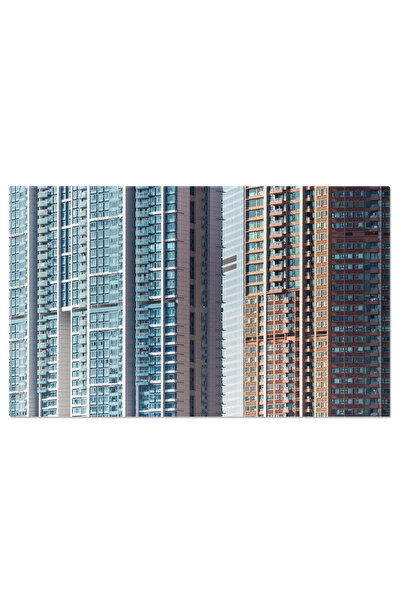 StoryGift Romania Tablou Canvas Exteriorul Unui Bloc De Apartamente Cladire, ...