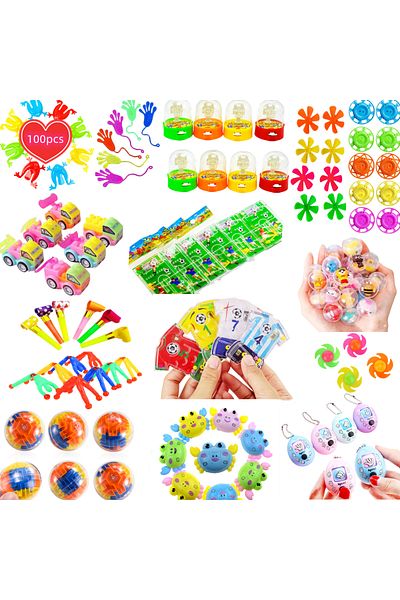 Choice 100pcs 100Pcs Kids Party Toy Gift Set Birthday Party Wedding Party Christmas Carnival Kids Gift Pack