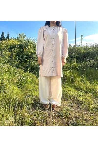 EMZEYN 6. Summer Loose Cotton Long Shirt Tunic – Modern and Stylish