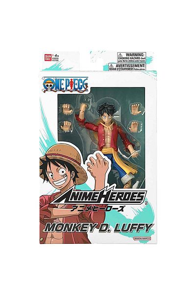 Anime Heroes One Piece Monkey D. Luffy Articulated Figure 16 cm