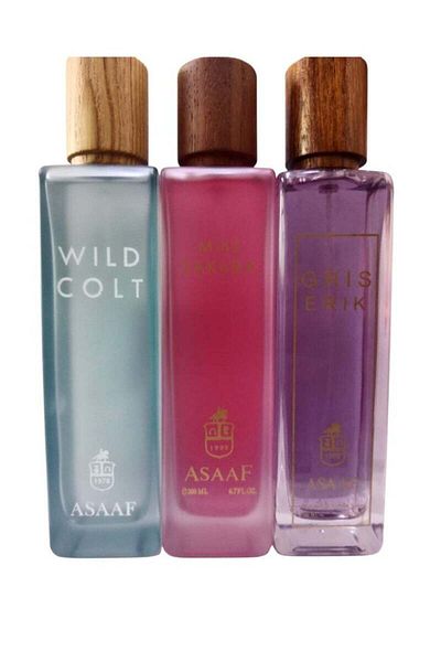 AS GOLD Unisex Fragrance Set of 3 Pieces 200ml