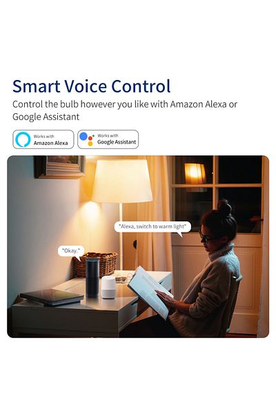 Aamasun Yes 220V 10W AC 220V 110V Tuya Smart WiFi LED Light Bulb E27 10W 15W 20W Alexa LED Lamp Smart Life A