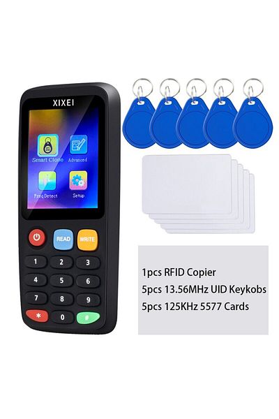 Choice Copier and Key Card New X7 RFID Smart Chip Card Reader Writer Access Card Copier 125KHz 13.56MHz Bad