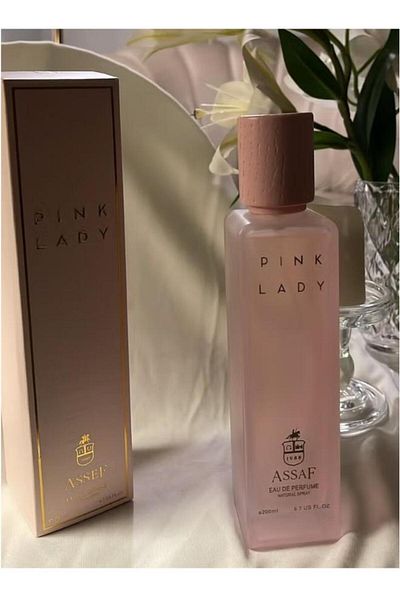 AS GOLD Bank Lady Perfume by Asaf Eau de Parfum 200ml