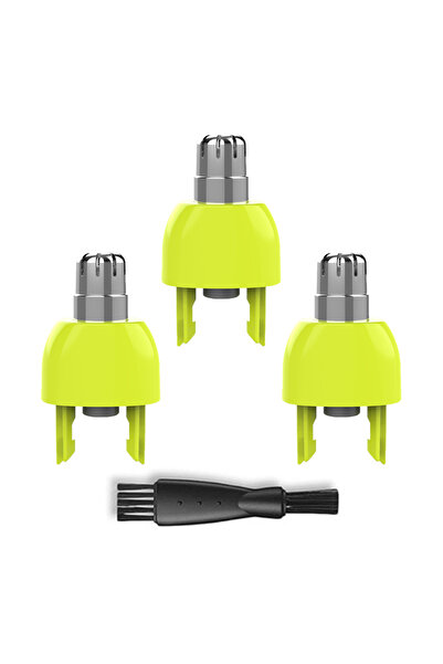 Choice1 3 قطع من رؤوس استبدال ماكينة تشذيب شعر الأنف من YUKU لماكينة Philips ...