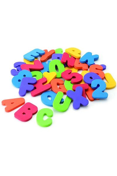 Choice 36pcs 36pcs/set Alphanumeric Letter Bath Puzzle Eva Kids Baby Toys New Early Educational Kids Bath F