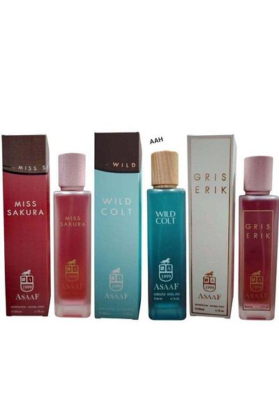 AS 98 Assaf Unisex Perfume Set of 3 Pieces, 200ml