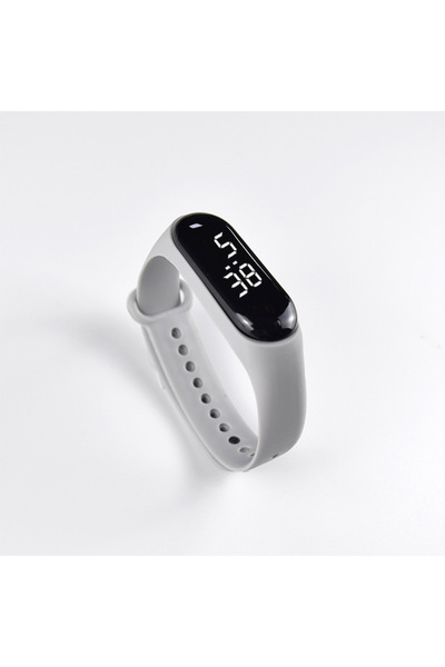 Choice White Light gray Fashion Mickey Children Watches For Girls Electronic Bracelet Sports Touch LED Spid