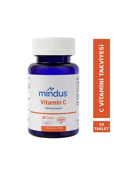 mindus Vitamin C 30 Tablets