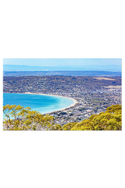 StoryGift Romania Tablou Canvas 90 X 60cm Vedere Aerala Arthurs Seat, Austral...