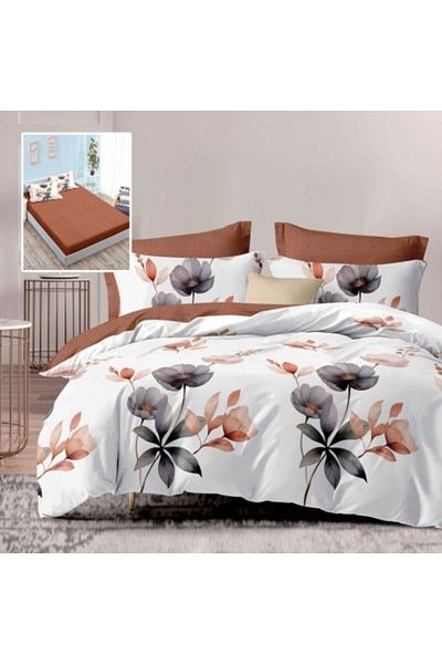 Pucioasa Double Bedding Set - Multicolor - Cotton–Polyester