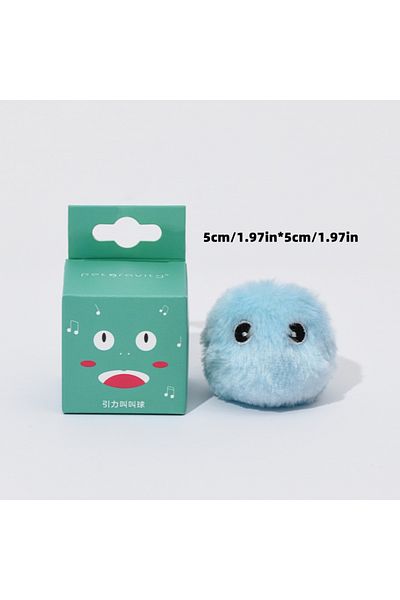 Choice 1pc blue 1/3Pcs Interactive Ball Smart Cat Dog Toys Plush Electric Catnip Training Toy Kitten Touch