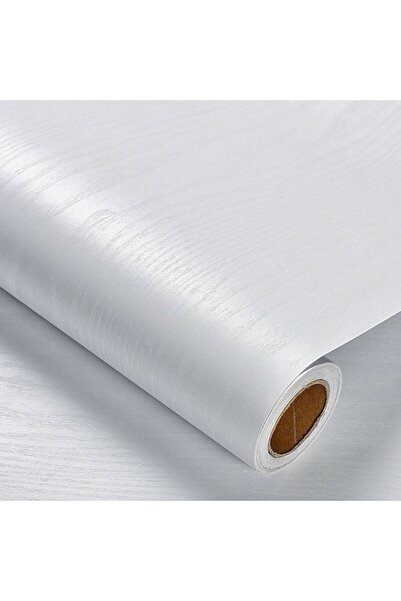 Choice ملصق حائط من الفينيل المقاوم للماء بتصميم حبيبات الخشب الأبيض مقاس 40×200 سم من BMW بعرض 50 سم لتزيين المنزل والأثاث