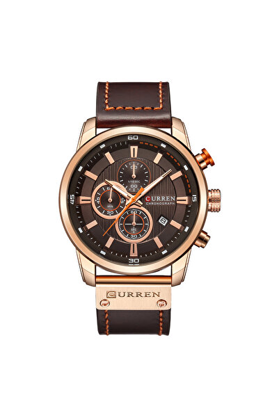 Curren rose coffee Fashion Date Quartz Men Watches Top Brand Luxury Male Clock Chronograph Sport Men