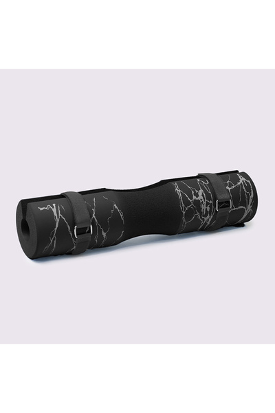 Choice black Thickened Marble Barbell Pad High Density High Elastic Squat Pro...