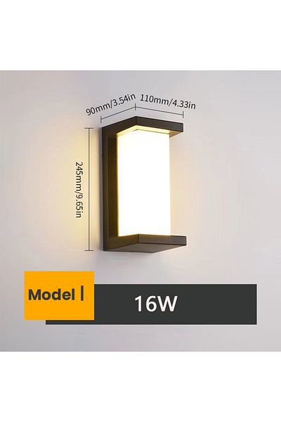 Choice Cold White Model I No SENSOR Led Outdoor Wall Light Waterproof IP66 Motion Sensor Led Outdoor Lighti