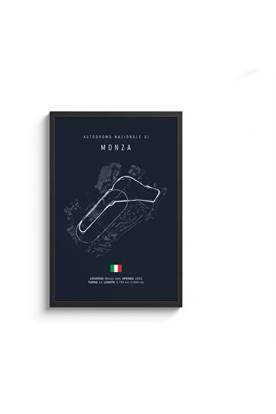 Choice لوحة قماشية بدون إطار لمضمار سباق الفورمولا 1 الدولي 08، مقاس 30×40 سم...