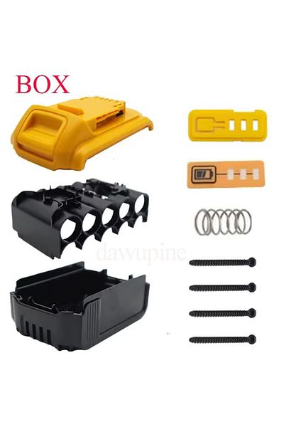 Choice For DeWalt Tool Accessories Li-Ion Battery Plastic Case For XR 18V 20V DCB183 DCB203 DCB204 DCB20...