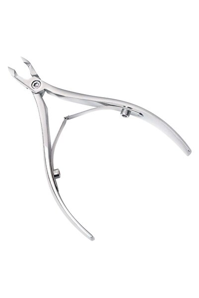 LUXORISE Clește pentru cuticule pentru manichiură și pedichiură, argintiu