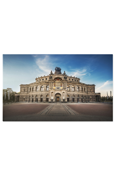 StoryGift Romania Tablou Canvas Opera Semperoper La Theaterplatz, Dresden, Altstadt, Arhitectura, Atractie, Centr