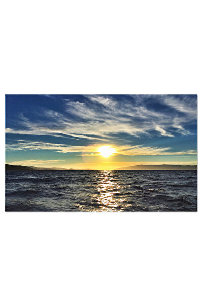 StoryGift Romania Tablou Canvas: Rasarit La Mare - Frumusete Naturala