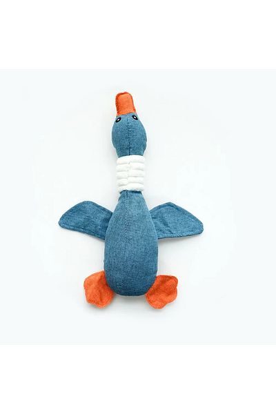 Choice Blue Wild Goose Pet Toys Geese Sound Bite Resistant Teeth Grinding Teeth Cleaning Dog Cat Pet Suppli