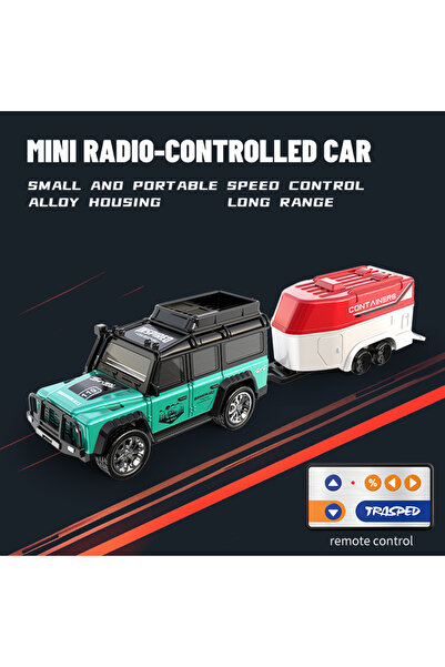 Choice سيارة تحكم عن بعد صغيرة من سبيكة معدنية، بمقياس 1/64، مزودة بترقية 660...