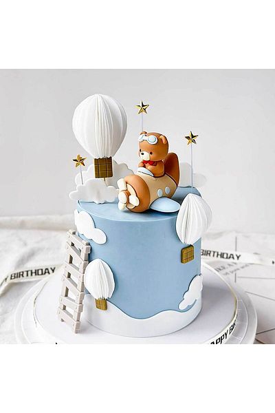 Choice Dark Khaki Laventy Airplane Cake Topper Airplane Cake Decorations Plane Cake Topper For Time Flies 1