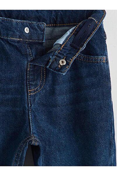 LC Waikiki LCW Kids Indigo Beli Ayarlanabilir Erkek Çocuk Jean Pantolon