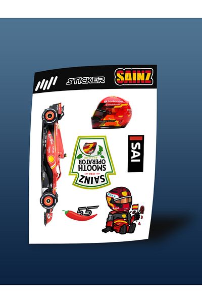 FNBX Carlos Sainz Sticker