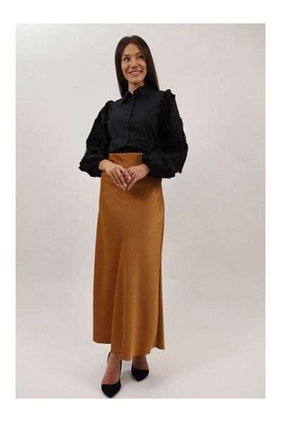 FASHIONLAND Skirt - Brown