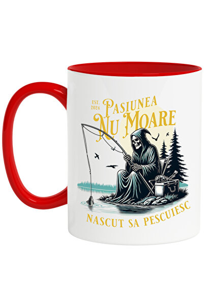 StoryGift Romania Cana Nascut Sa Pescuiesc - Pasiunea Nu Moare, 330ml, Cerami...
