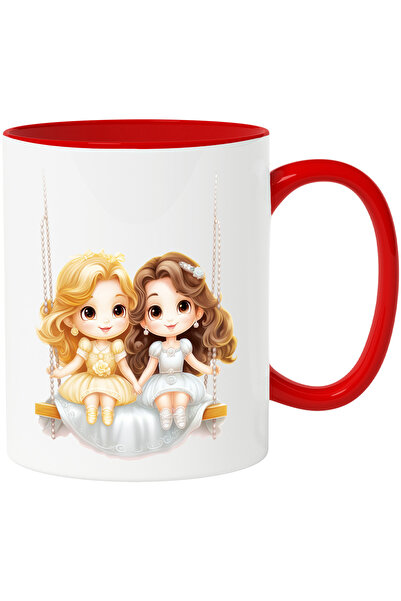 StoryGift Romania Cana Cu 2 Fetite Dragalase Care Se Dau In Leagan | Ilustrat...