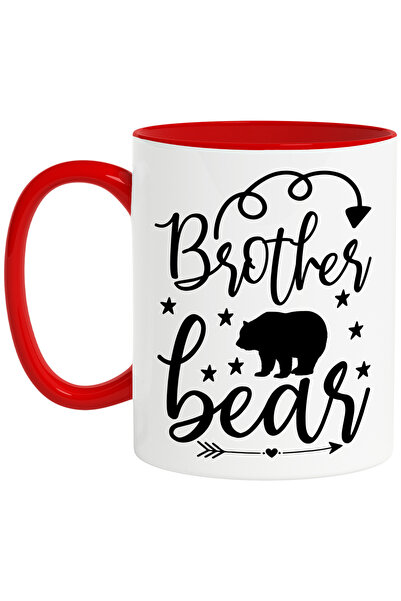 StoryGift Romania Cana cu un urs, stelute si mesajul in engleza "Brother bear...