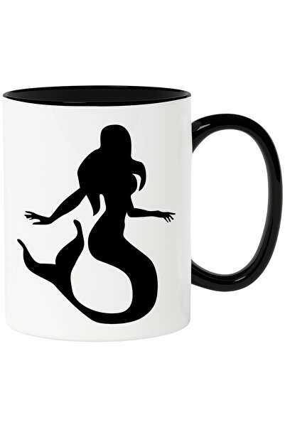 StoryGift Romania Cana Cu O Sirena - Creatura Fantastica Povesti Cu Maner Neg...