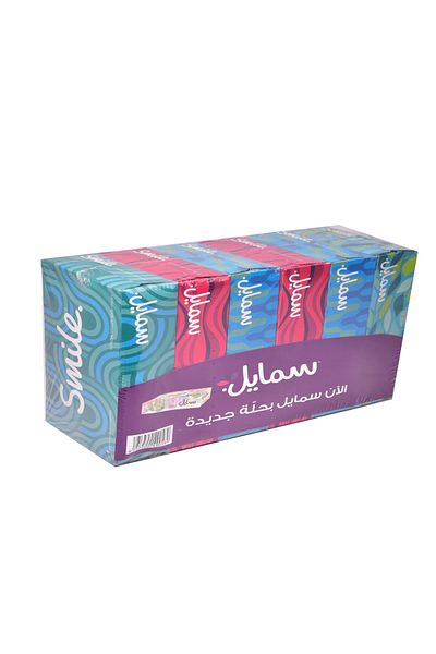 SMILE Smile Soft & Strong Tissues 6 Boxes of 100 Tissues