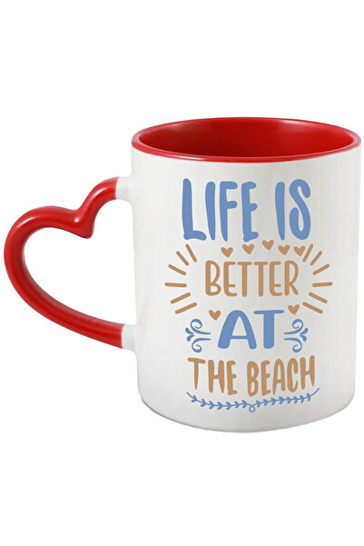 StoryGift Romania Cana Cu Mesajul "life Is Better At The Beach" - Viata Este ...