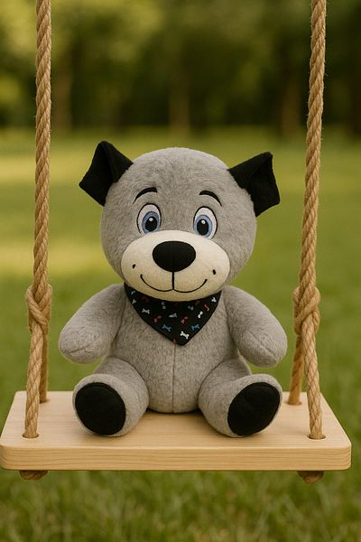 POLLYTOYS Cute Dog with Flares - 35 cm